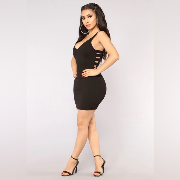 Fashion Nova Dresses & Skirts - Black Noelia Dress - Fashion Nova